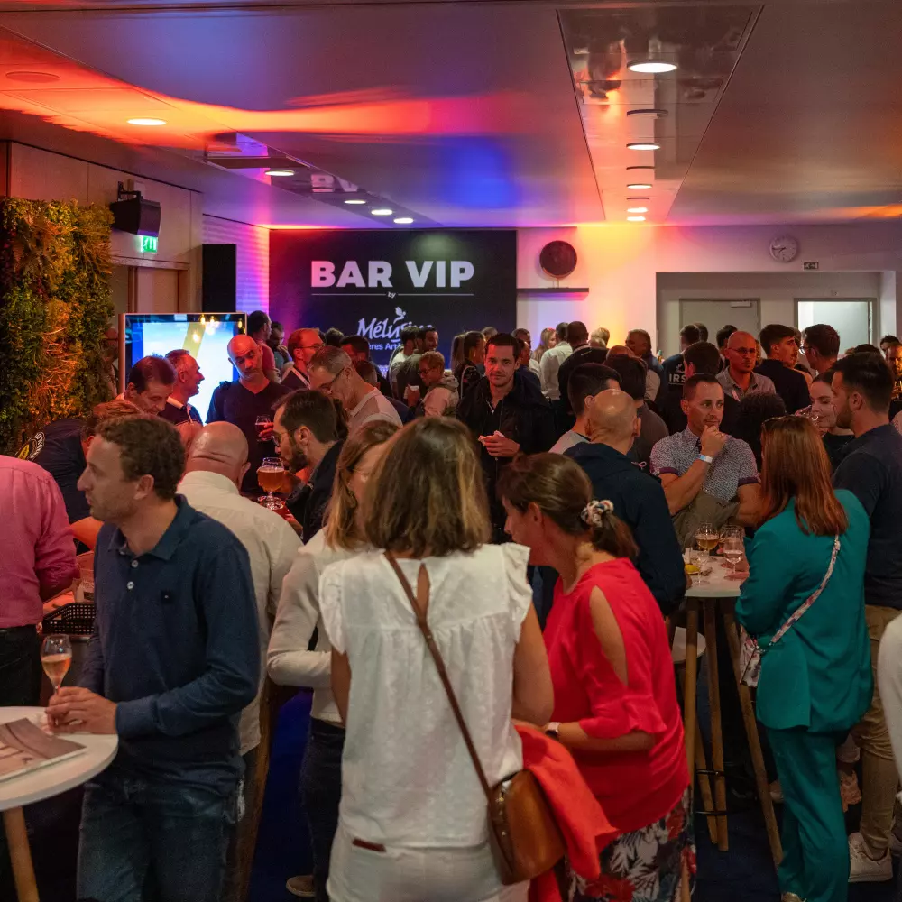 Soirée au salon VIP