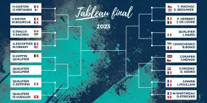 Tableau final simple de l'Open de l'Open de Vendée